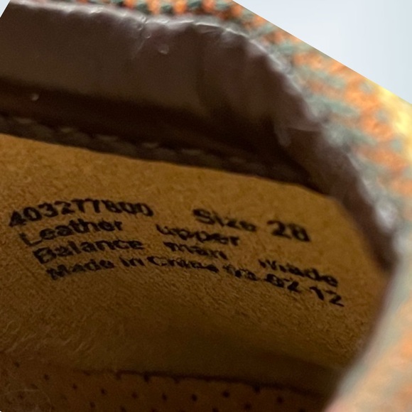 DANSKO- Toddler Clog- Multi Color Stripe Fabric Size 28 / 11 Little Kid - Picture 7 of 8